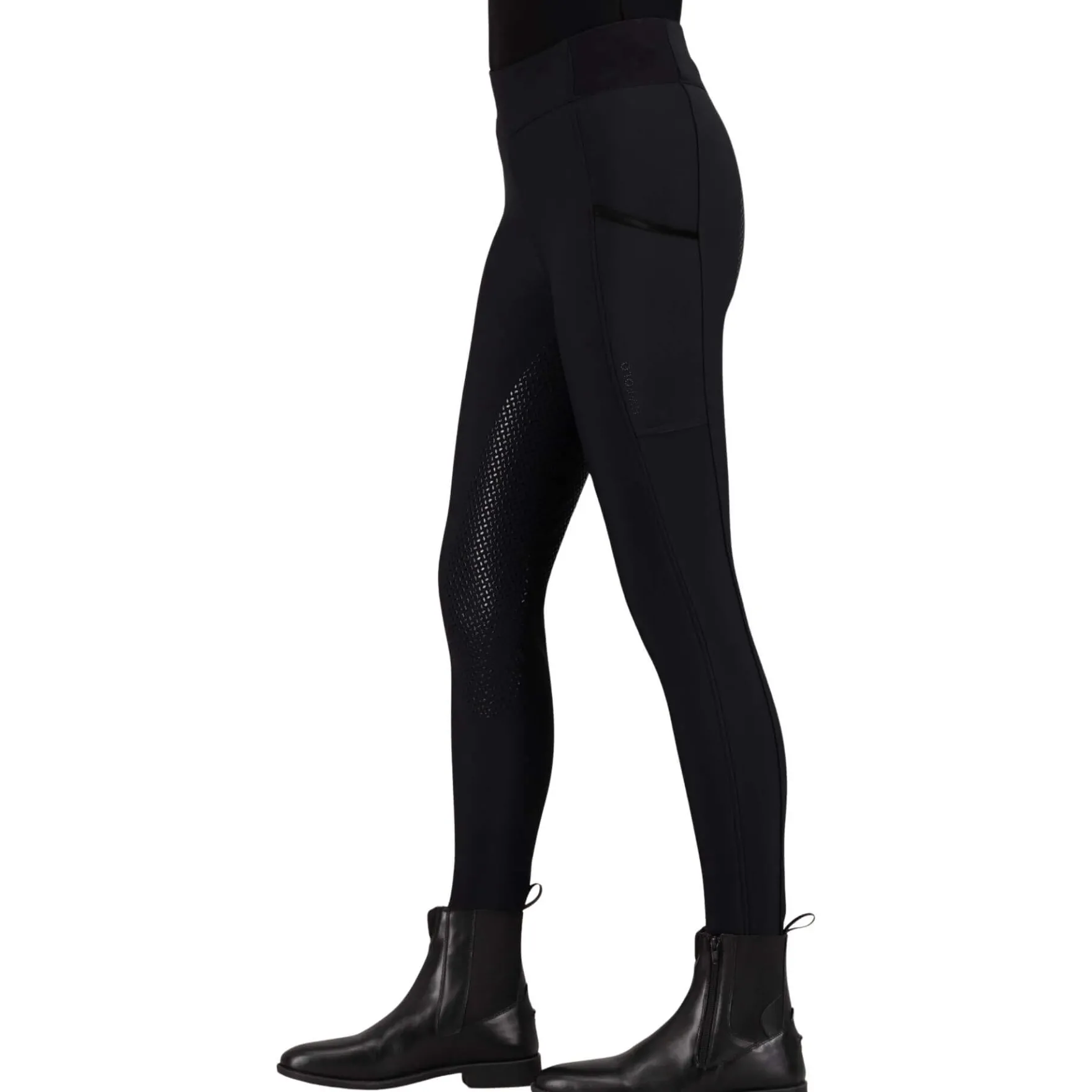 Reitleggings Damen HVPEstrelle HW25, Vollbesatz, Full-Grip, Winterreitleggings, High Waist