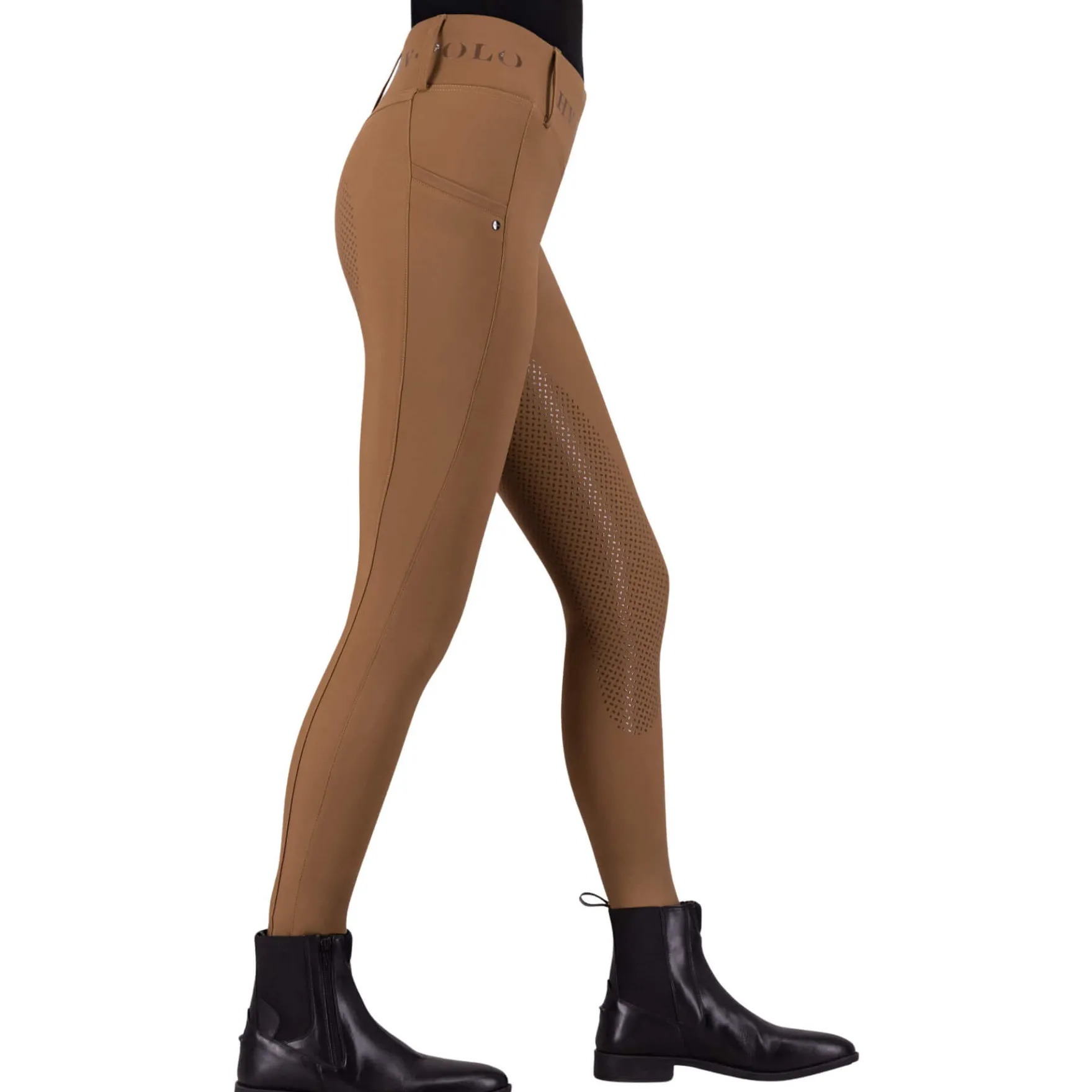 Reitleggings Damen HVPFavourite HW25, Vollbesatz, Full-Grip, High Waist
