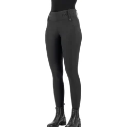 Reitleggings Damen HVPFavourite, Vollbesatz, Full-Grip, High Waist