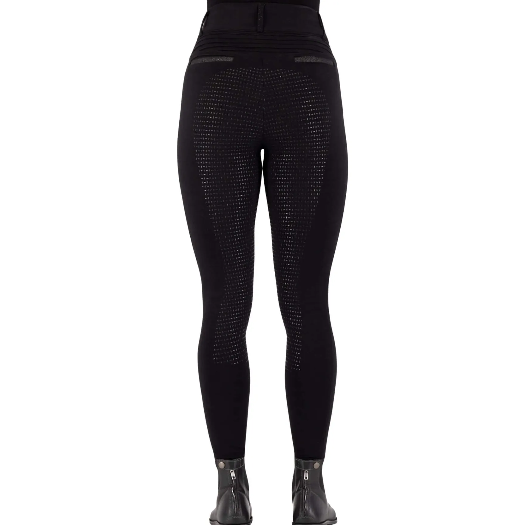 Reitleggings Damen IRHComfi Sparks, Vollbesatz, Full-Grip, High Waist, Winter