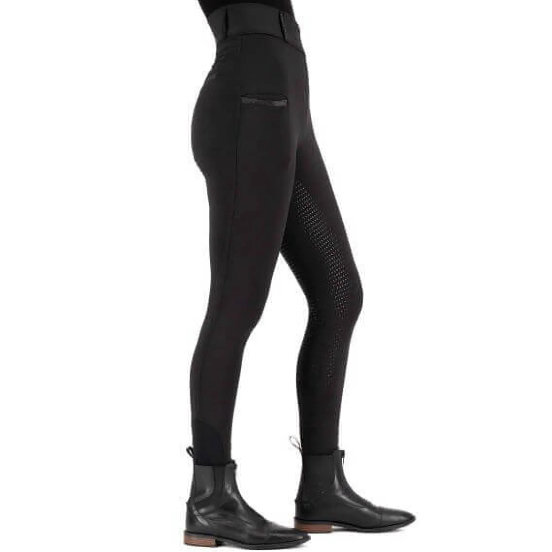 Reitleggings Damen IRHComfi Sparks, Vollbesatz, Full-Grip, High Waist