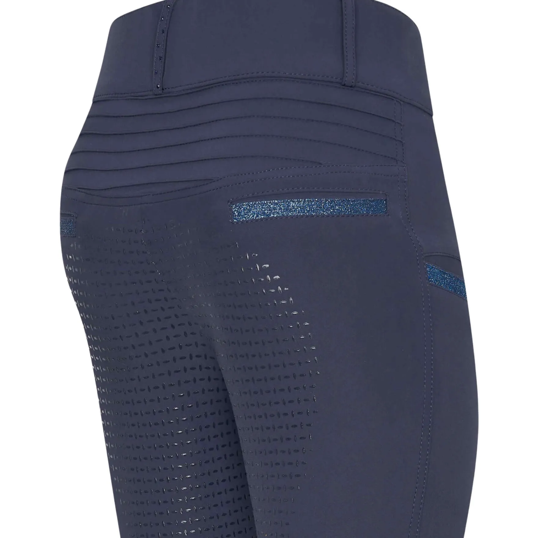 Reitleggings Damen IRHShiny Sparks FS24, Full-Grip, Vollbesatz