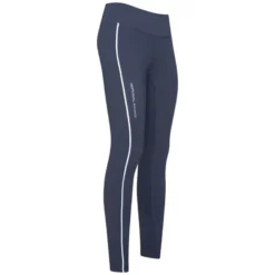 Reitleggings Damen IRHShiny Uni SFS FS21, Vollbesatz, Full-Grip
