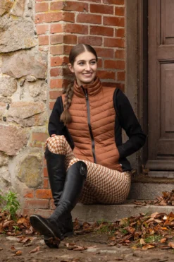Reitleggings Damen KLKristin HW25, Vollbesatz, Full-Grip, Kompression