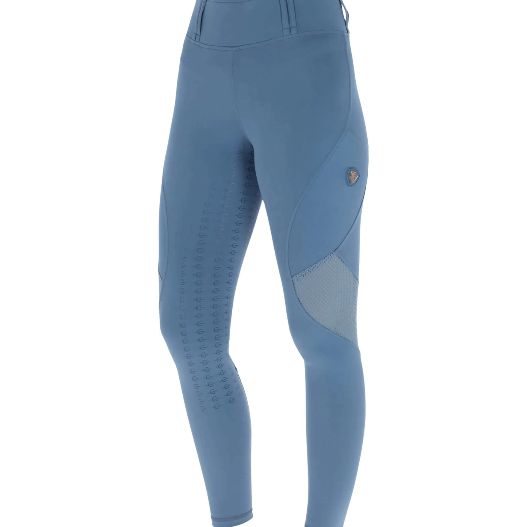 Reitleggings Damen Mesh FS26, Vollbesatz, Full-Grip, Turnierreitleggings