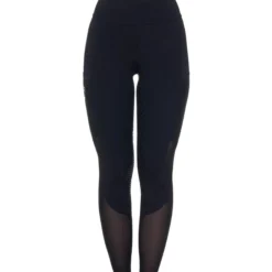 Reitleggings Damen Perforated Inserts, Vollbesatz, Full-Grip, Sommerreitleggings
