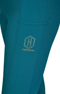 Reitleggings Damen Pro Heritage Fanatics 24/25, Vollbesatz, Full-Grip, Winterreitleggings