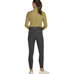Reitleggings Damen Pro Heritage Fanatics 25/26, Vollbesatz, Full-Grip, Winterreitleggings