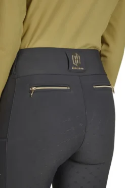 Reitleggings Damen Pro Heritage Fanatics 25/26, Vollbesatz, Full-Grip, Winterreitleggings