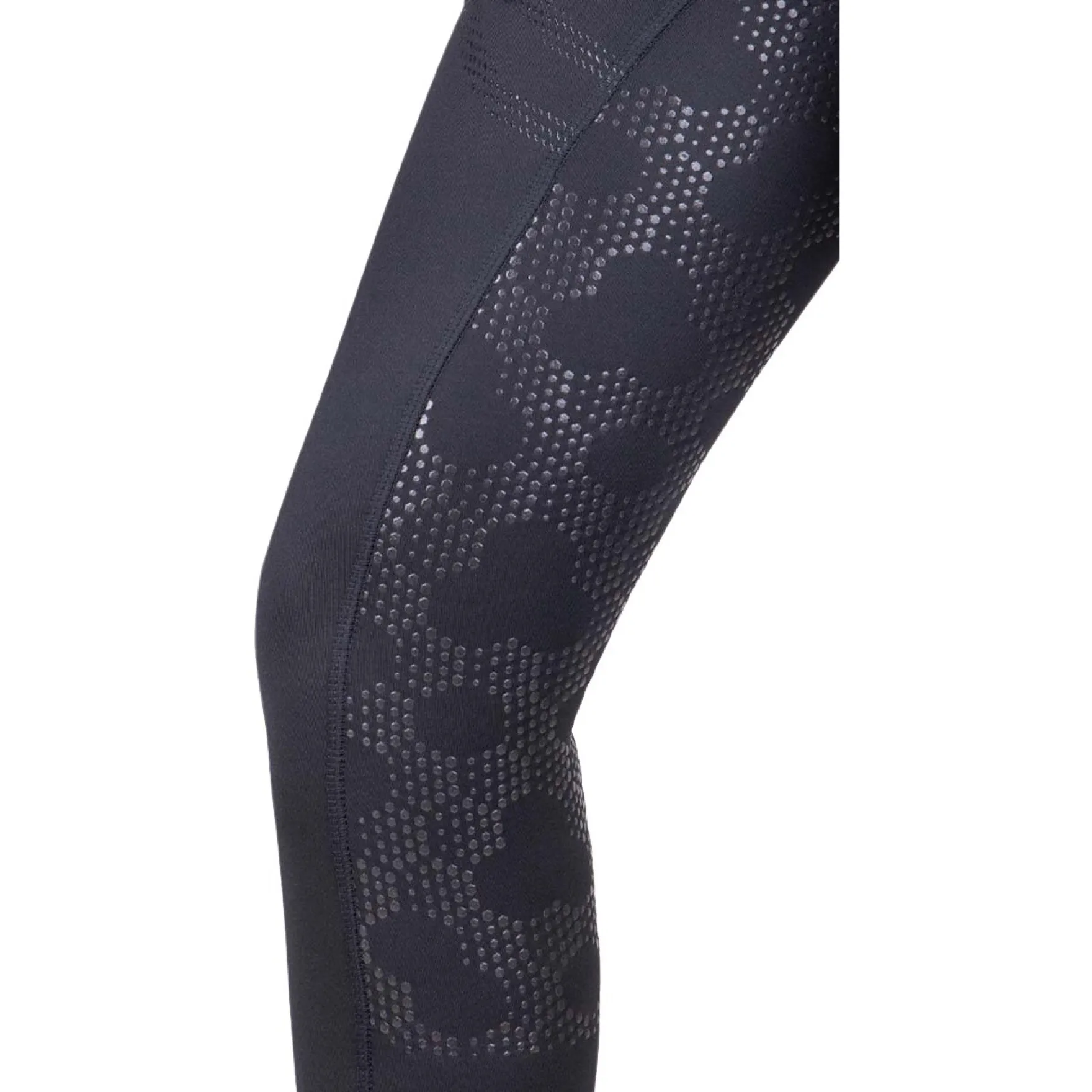 Reitleggings Damen pull-on Raquel, Winterreitleggings, Vollbesatz, Full-Grip