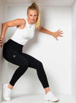 Reitleggings Damen Seamless Dynamic Fanatics FS24, Vollbesatz, Full-Grip