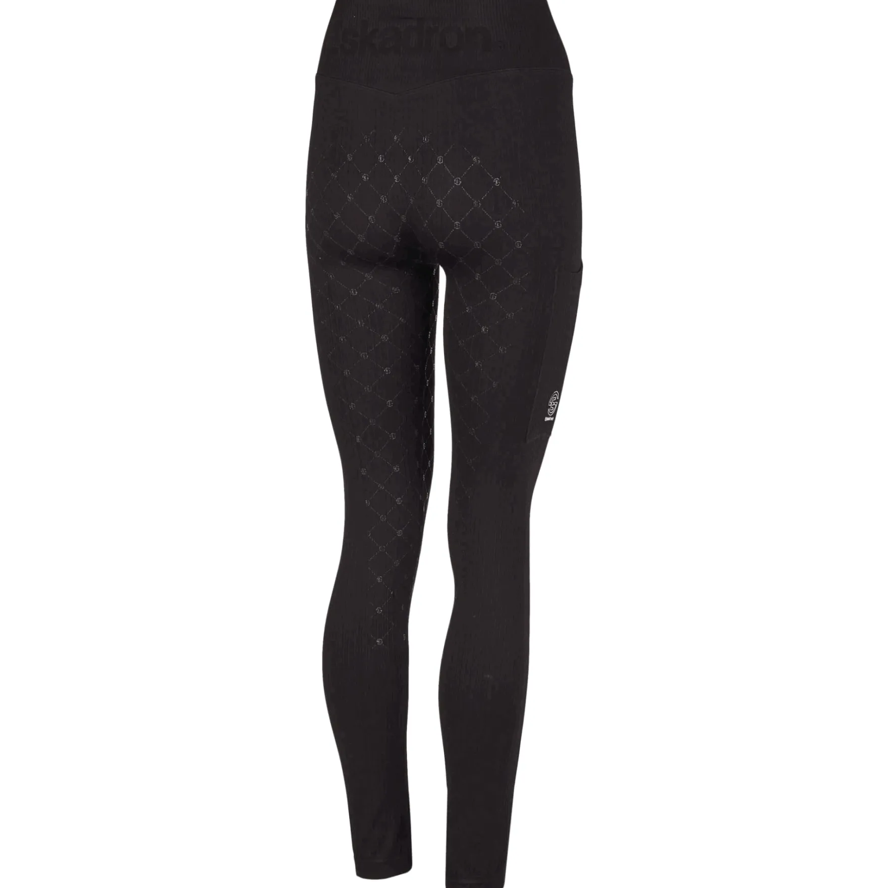 Reitleggings Damen Seamless Dynamic Fanatics FS24, Vollbesatz, Full-Grip