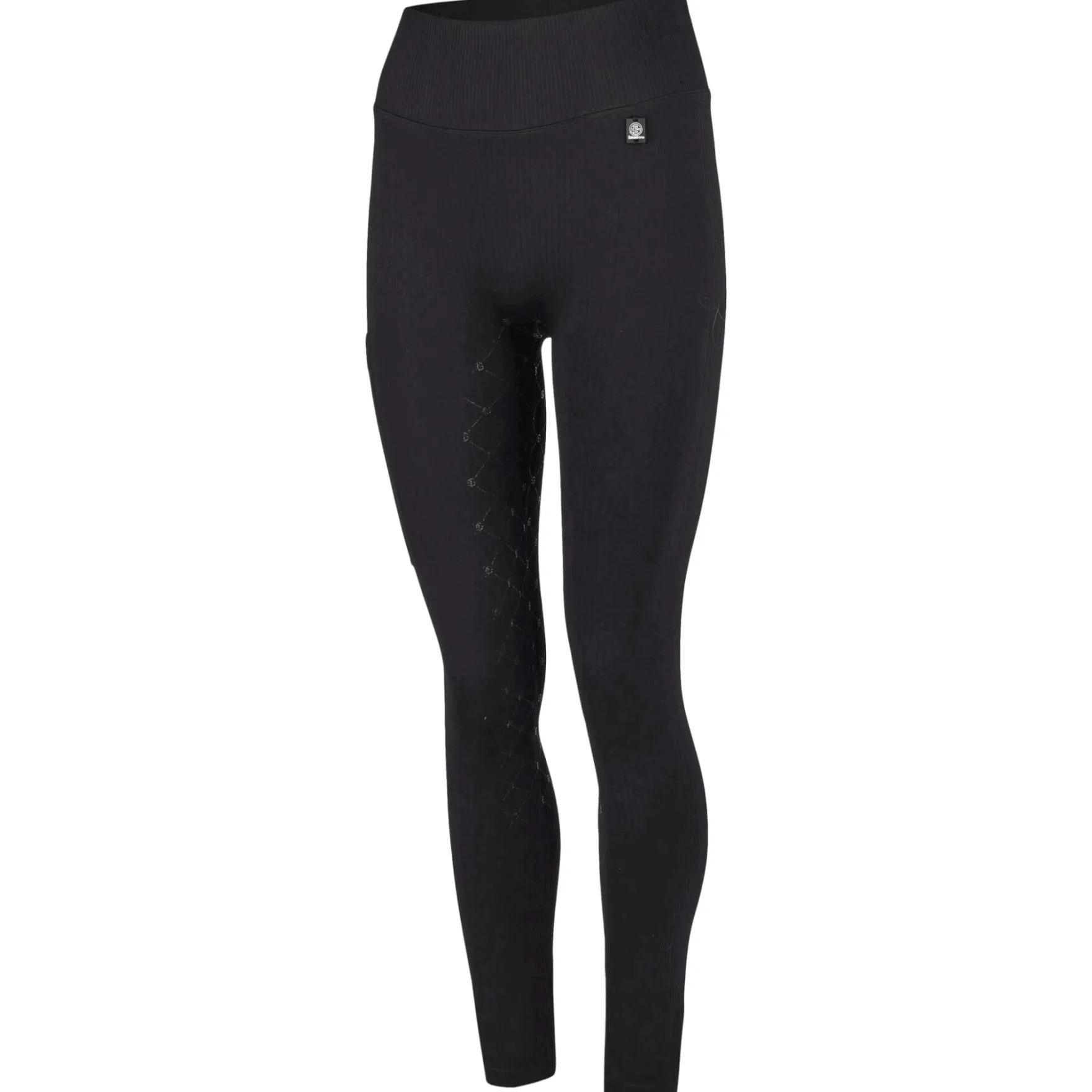 Reitleggings Damen Seamless Dynamic Fanatics FS24, Vollbesatz, Full-Grip
