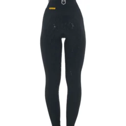 Reitleggings Damen Slim Fit Rhinestones FS26, Vollbesatz, Full-Grip, High Waist