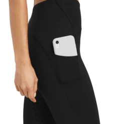 Reitleggings Damen Venture Thermal HW24, Kniebesatz, Knee-Grip, Thermoreitleggings