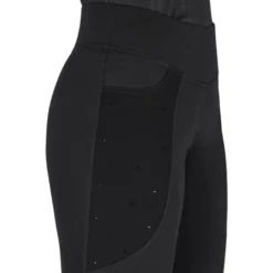 Reitleggings Damen Zahra HW25, Winterreitleggings, Teilbesatz, Half-Grip, High Waist