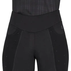 Reitleggings Damen Zahra HW25, Winterreitleggings, Teilbesatz, Half-Grip, High Waist
