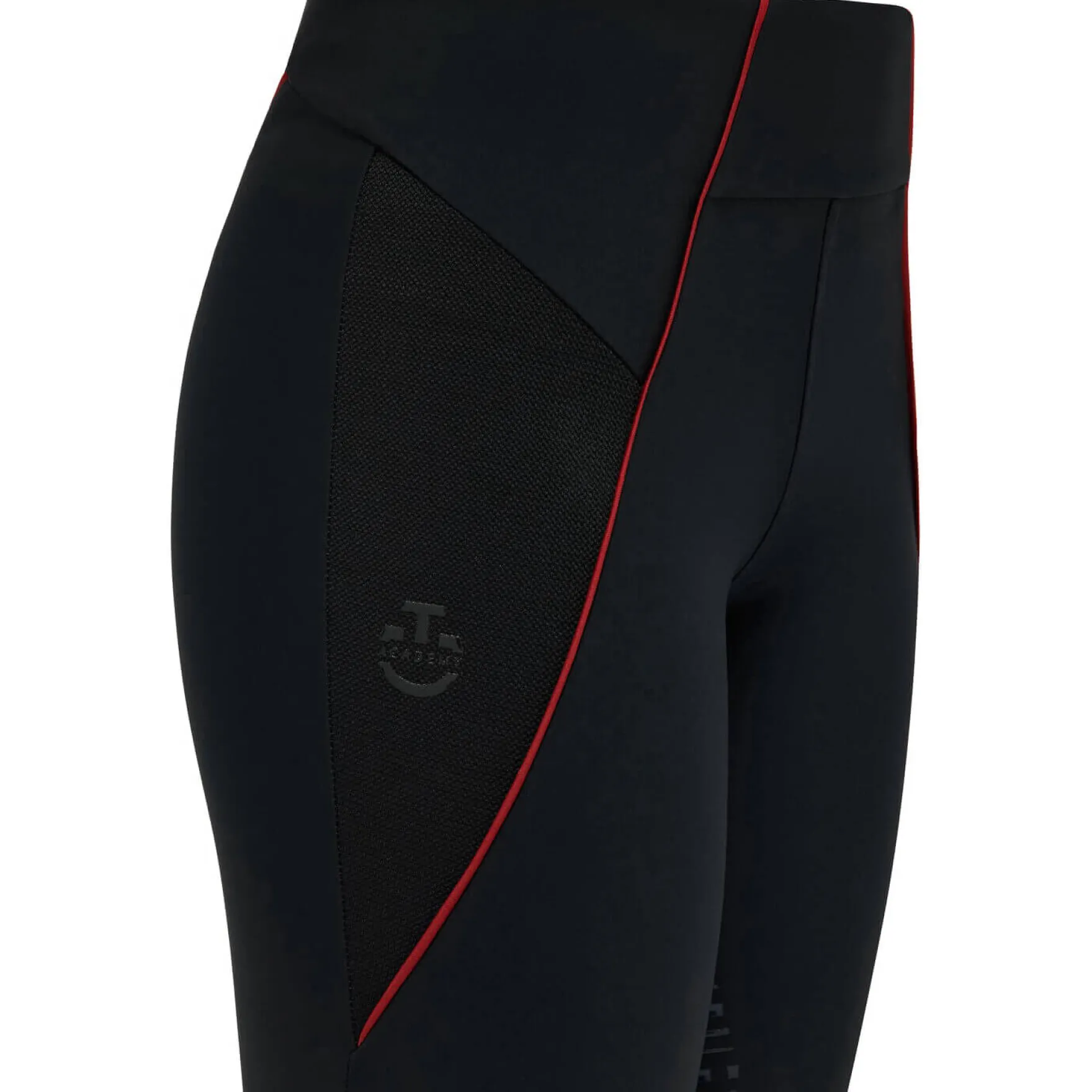 Reitleggings Kinder CT Academy Jersey, Vollbesatz, Full-Grip