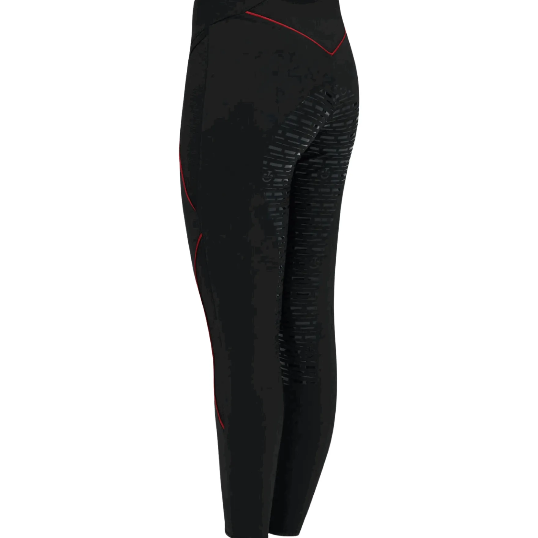 Reitleggings Kinder CT Academy Jersey, Vollbesatz, Full-Grip