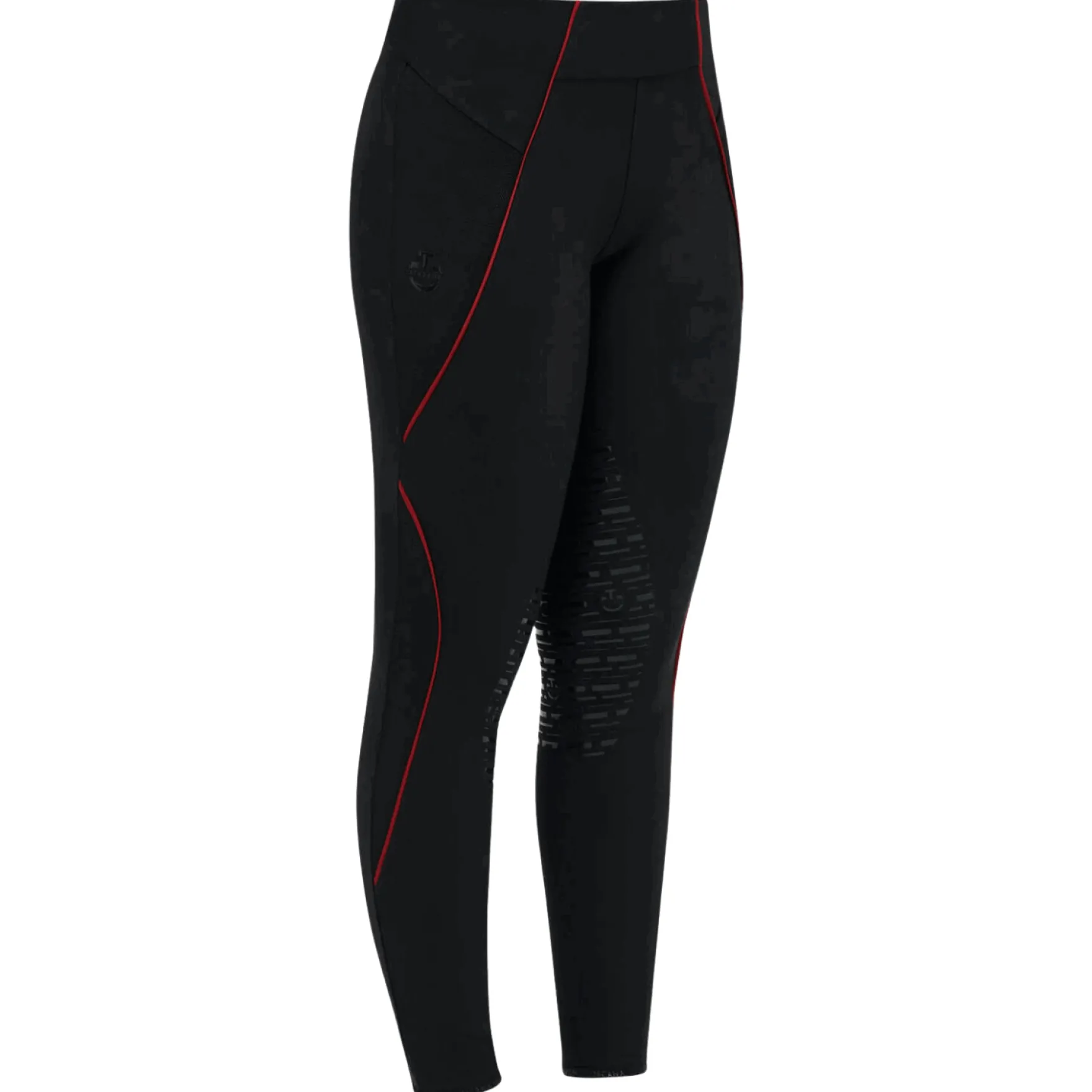 Reitleggings Kinder CT Academy Jersey, Vollbesatz, Full-Grip
