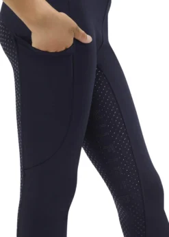 Reitleggings Kinder Devon, Vollbesatz, Full-Grip