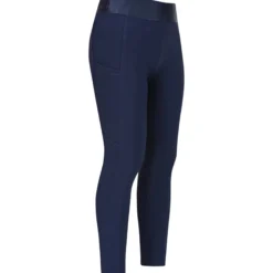 Reitleggings Kinder ESImpress, Vollbesatz, Full-Grip, High Waist