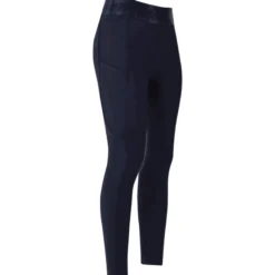 Reitleggings Kinder ESImpressive, Vollbesatz, Full-Grip, High Waist