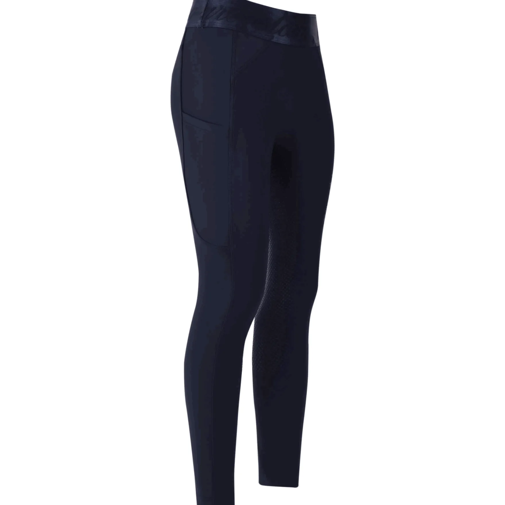 Reitleggings Kinder ESImpressive, Vollbesatz, Full-Grip, High Waist