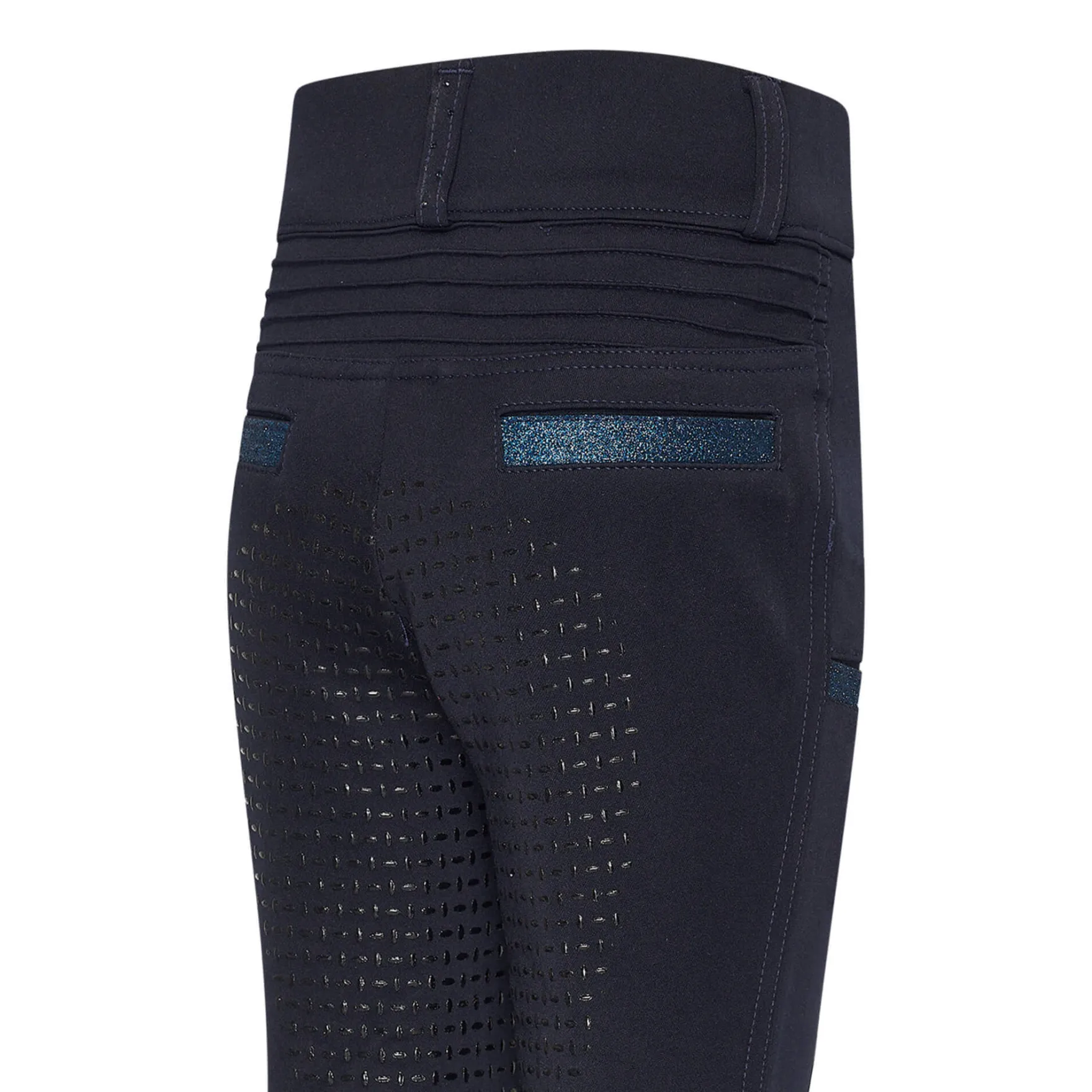 Reitleggings Kinder IRHComfi Sparks, Vollbesatz, Full-Grip, High Waist, Winter