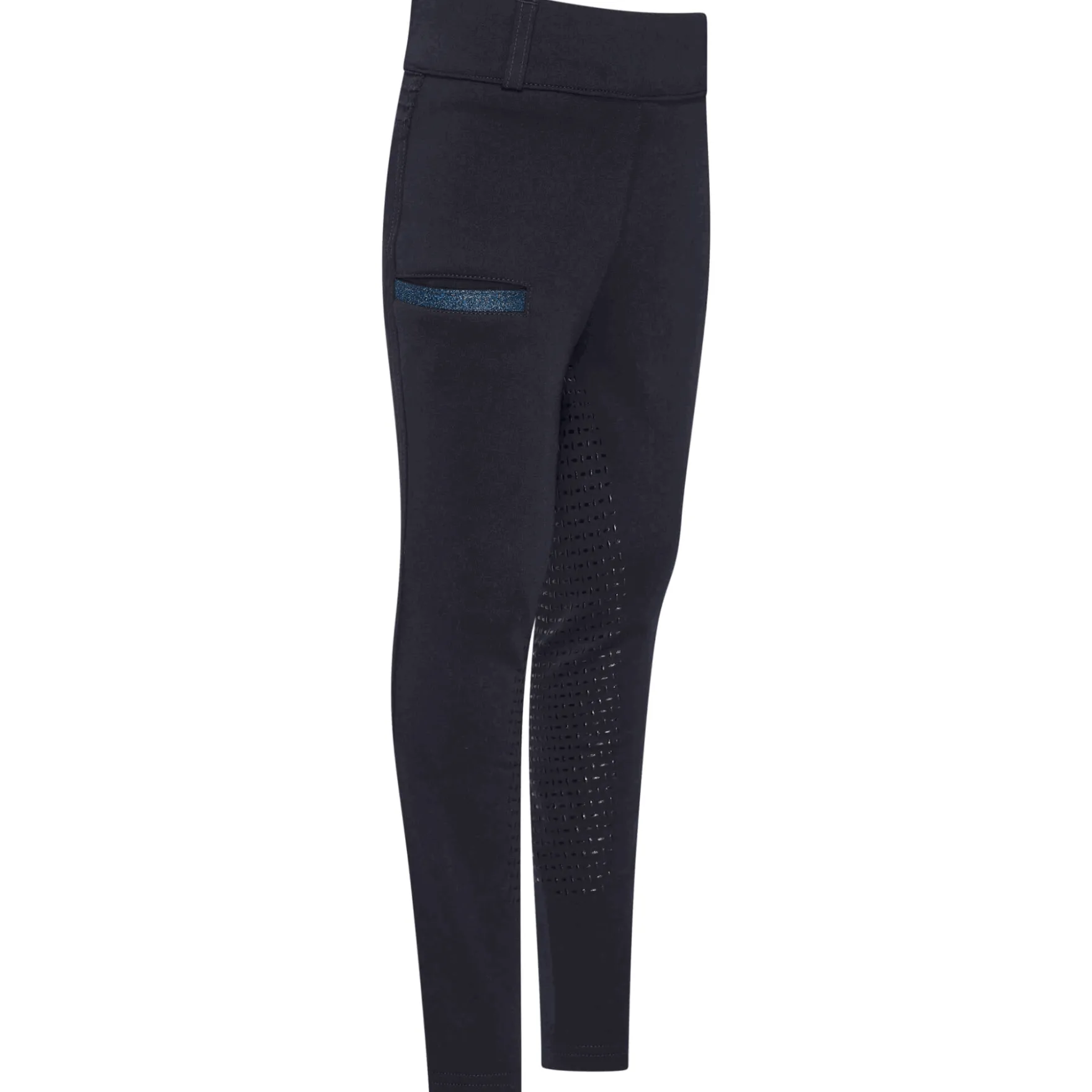 Reitleggings Kinder IRHComfi Sparks, Vollbesatz, Full-Grip, High Waist, Winter