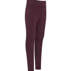 Reitleggings Kinder IRHTessy HW25, Vollbesatz, Full-Grip, High Waist