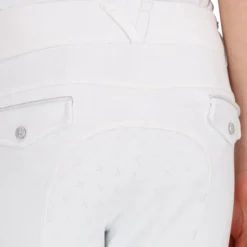 Reitleggings Kinder Juliet Junior, Turnierreitleggings, Winter, Vollbesatz, Full-Grip