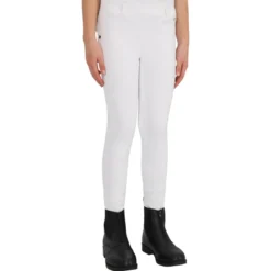Reitleggings Kinder Juliet Junior, Turnierreitleggings, Winter, Vollbesatz, Full-Grip