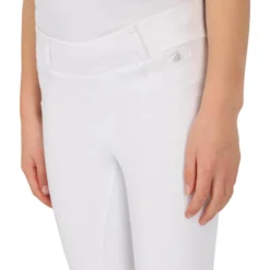 Reitleggings Kinder Juliet Junior, Turnierreitleggings, Winter, Vollbesatz, Full-Grip