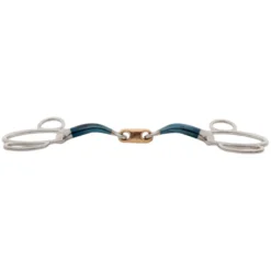 3-Ring Gebiss Ergonomic, doppelt gebrochen, 14 mm