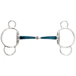 3-Ring Gebiss Ergonomic, einfach gebrochen, 14 mm