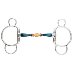 3-Ring Gebiss Ergonomic Lock Up, doppelt gebrochen, 14 mm