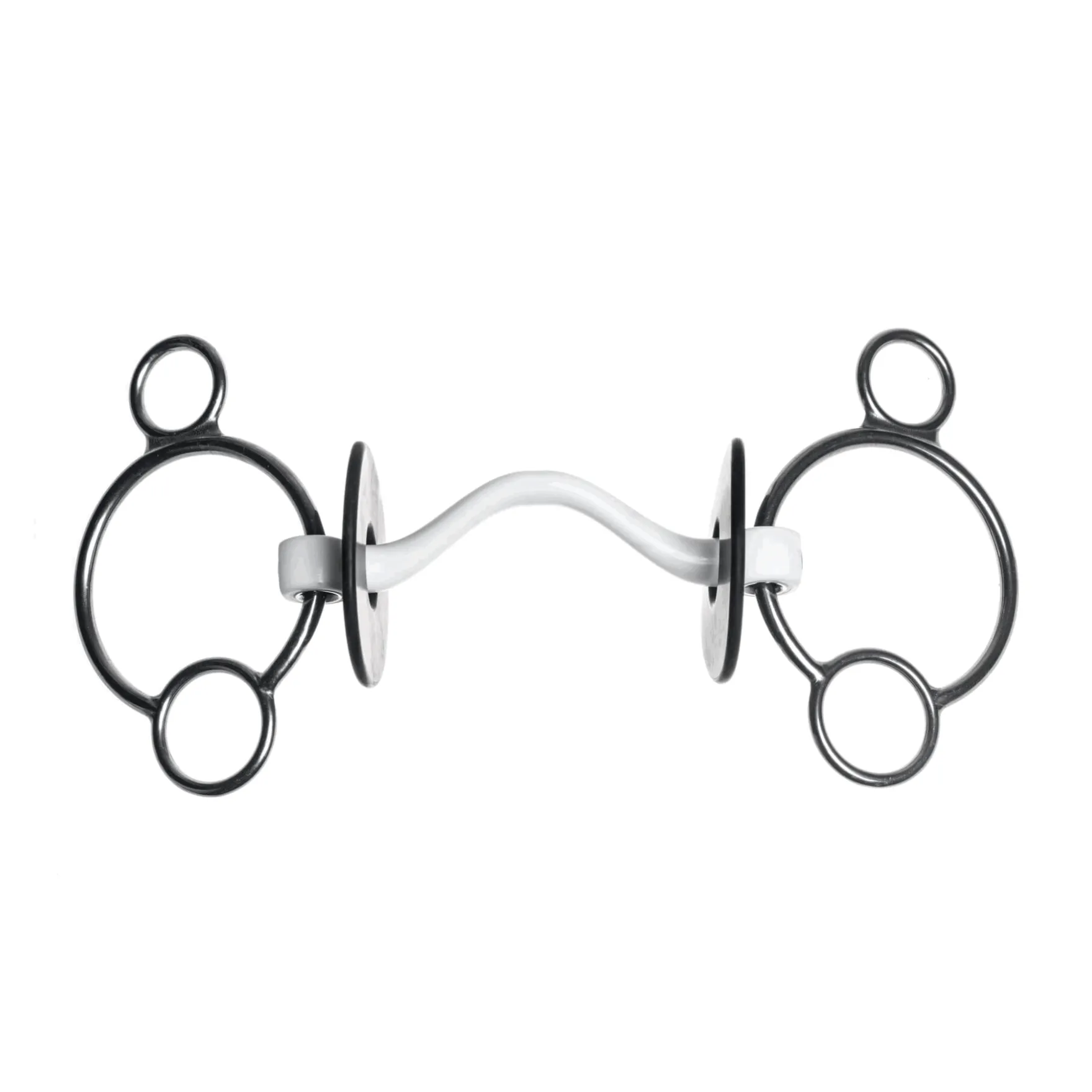 2,5-Ring Gebiss, Inno Sense, Port, Slim, Stangengebiss, Kunststoffgebiss, mit Zungenfreiheit