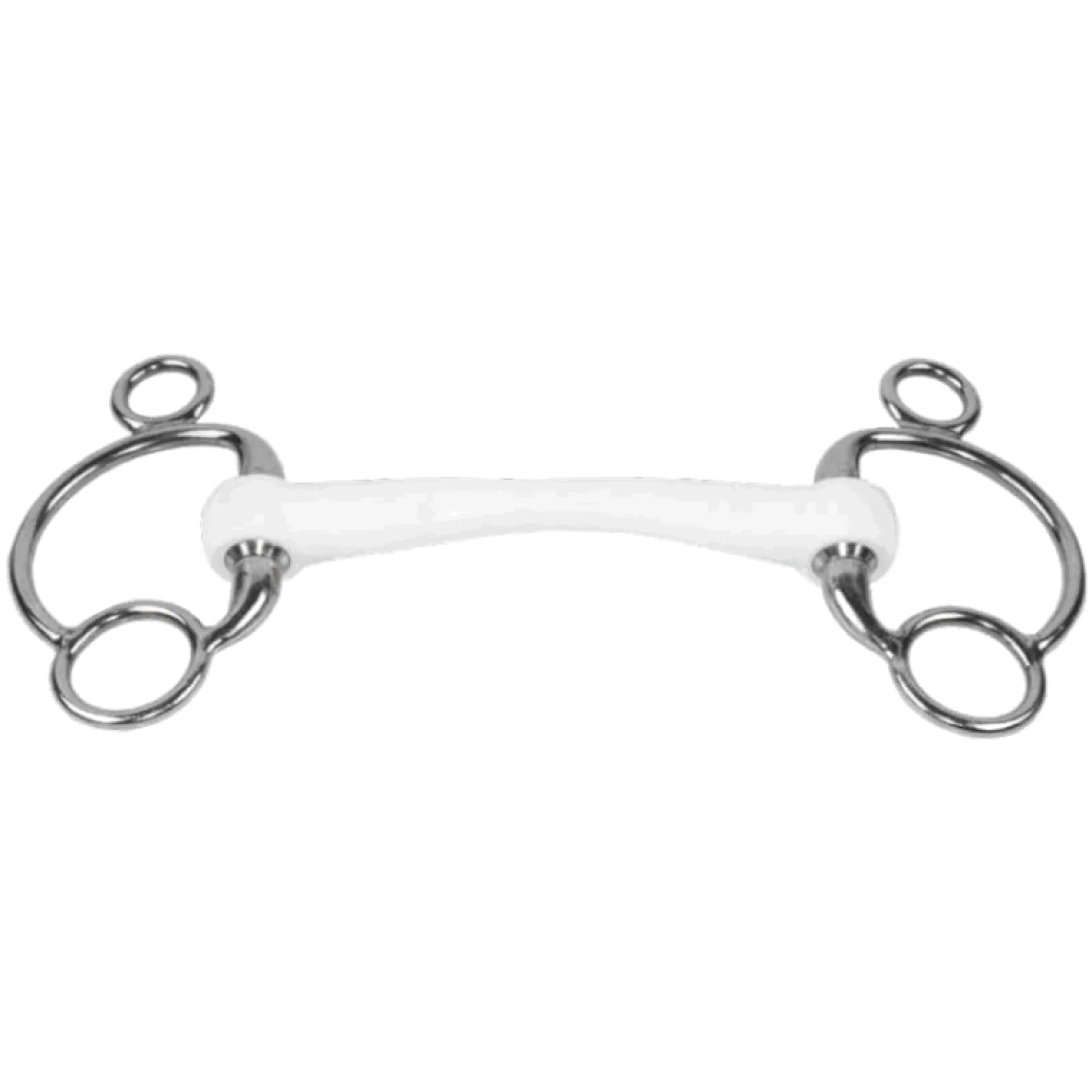 2,5-Ring Olivenkopftrense, Inno Sense, Mullen, Stangengebiss, Kunststoffgebiss