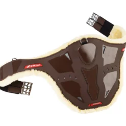 Sattelgurt Carbon Air Sensitive+, Stollengurt, mit Lammfell