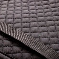Schabracke, mit innenliegenden Taschen, Lammfell, Springschabracke