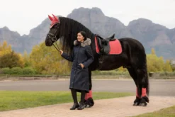 Schabracke Suede Dressage Square HW25, Dressurschabracke