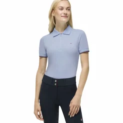 Shirt Damen Anaheim Zip Polo FS26, Poloshirt, kurzarm