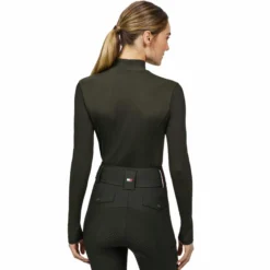 Shirt Damen Ava HW25, Trainingsshirt, Rollkragen, langarm