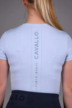 Shirt Damen CAVALNEEKE FS25, Trainingsshirt, kurzarm
