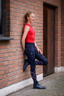 Shirt Damen CAVALNESSA FS25, Poloshirt, Polotop, ärmellos