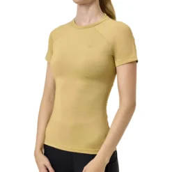 Shirt Damen Dynamic Base Layer Midsummer Glow, Trainingsshirt, kurzarm