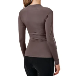 Shirt Damen Dynamic Base Layer Modern Mocha, Trainingsshirt, UV-Shirt, langarm