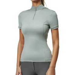 Shirt Damen UV Protection Mint Green, Trainingsshirt, UV-Shirt, kurzarm