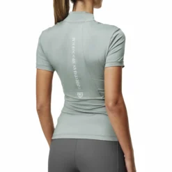 Shirt Damen UV Protection Mint Green, Trainingsshirt, UV-Shirt, kurzarm